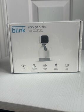 Link Blink mini pan-tilt Indoor Smart Security Camera - White